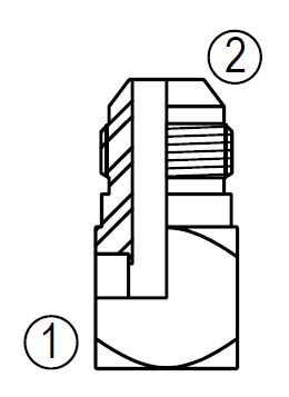 500 Braze 90° Tube Elbow
