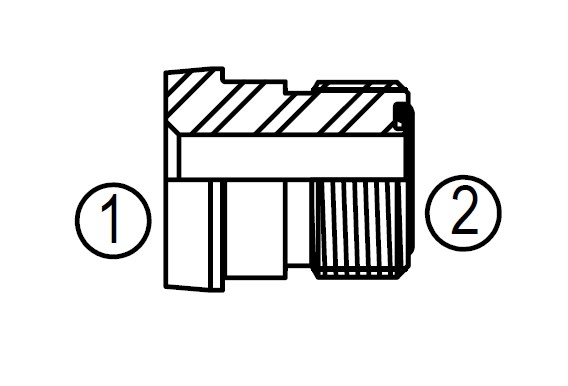 FF2407 Reducing Adapter