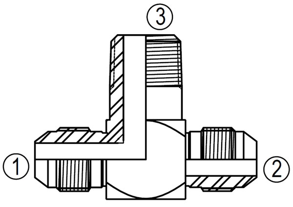 2601 Male Branch Tee