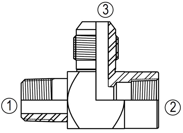 2613 Male Run/Female Run Tee