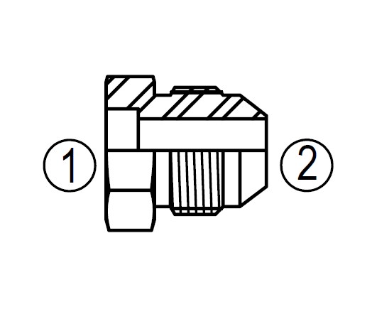 SS403 Braze Tube Union