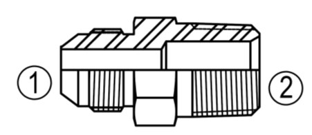 SS2404 Male Connector