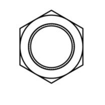 FF306 Bulkhead Lock Nut