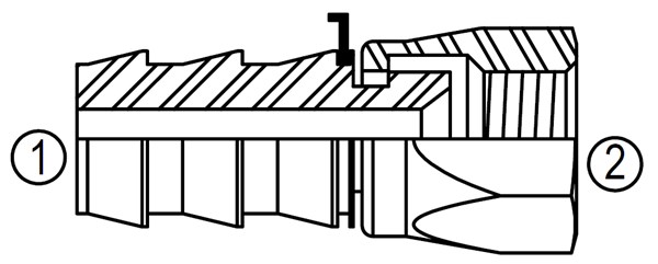 Brass - PLS 37° JIC Swivel Barb