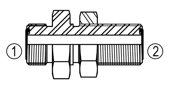MFF2700 BULKHEAD UNION