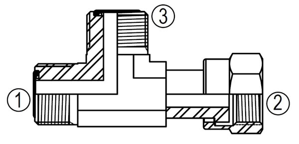 MFF6602 ORFS SWIVEL RUN TEE