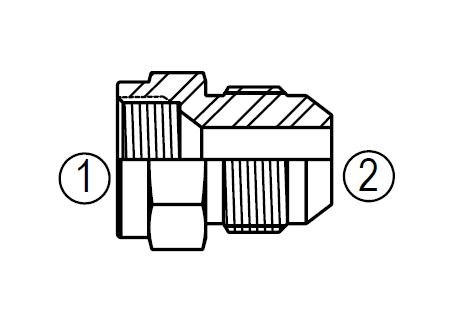 2406 Reducing Adapter (One Piece)