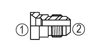 2407 Reducing Adapter
