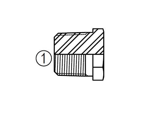 5406-P Male Pipe Plug
